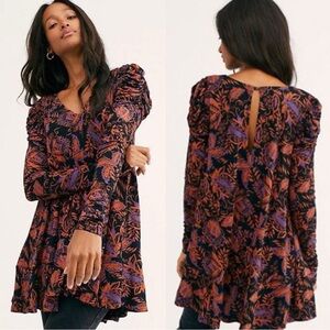 Free People hello lover boho Tunic Dress